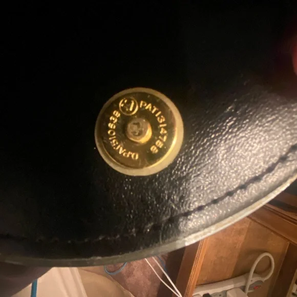 Vintage Danier Marbled Lucite Art Deco Chain Clutch - Picture 6 of 8